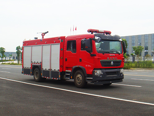 豪沃5T水罐消防車（國五）